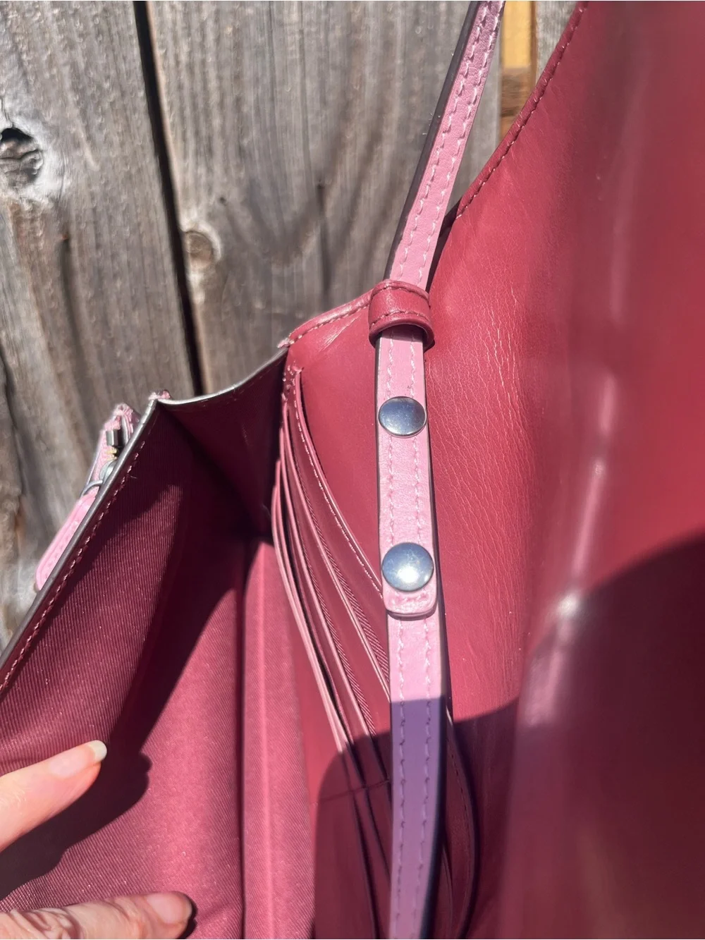 Disney X Coach Hayden Foldover Crossbody Clutch in with Sleeping Beauty Design